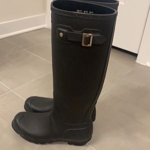 Hunter waterproof rain boots(women)